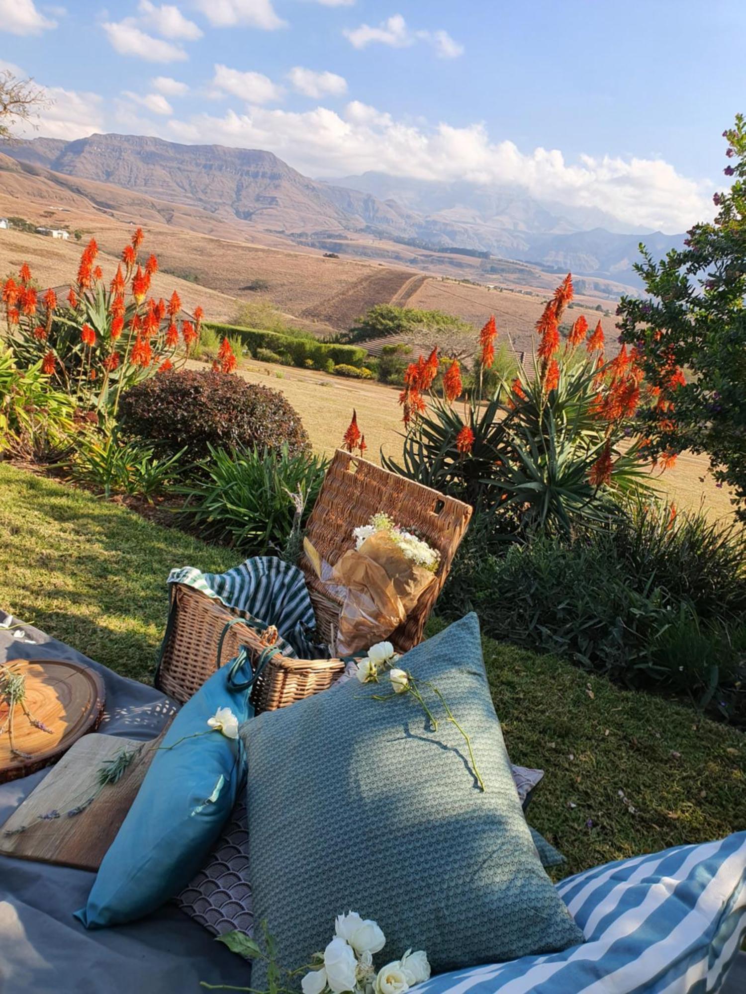 Inkungu Lodge Champagne Valley Ngoại thất bức ảnh